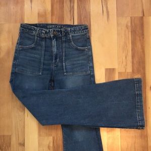 American Eagle Outfitters Flare Jeans, Size 6